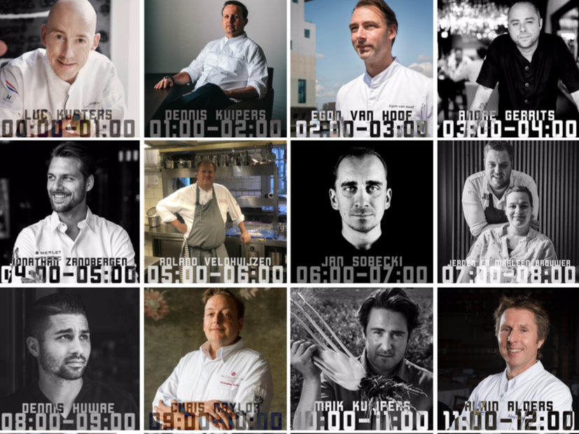 24 Top Chefs koken tijdens 24H Chefs voor het goede doel