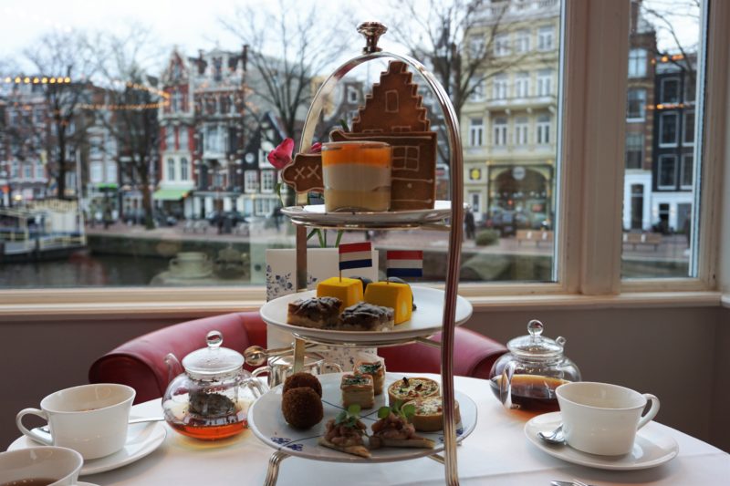 So Dutch Afternoon Tea van hotel De L'Europe Amsterdam