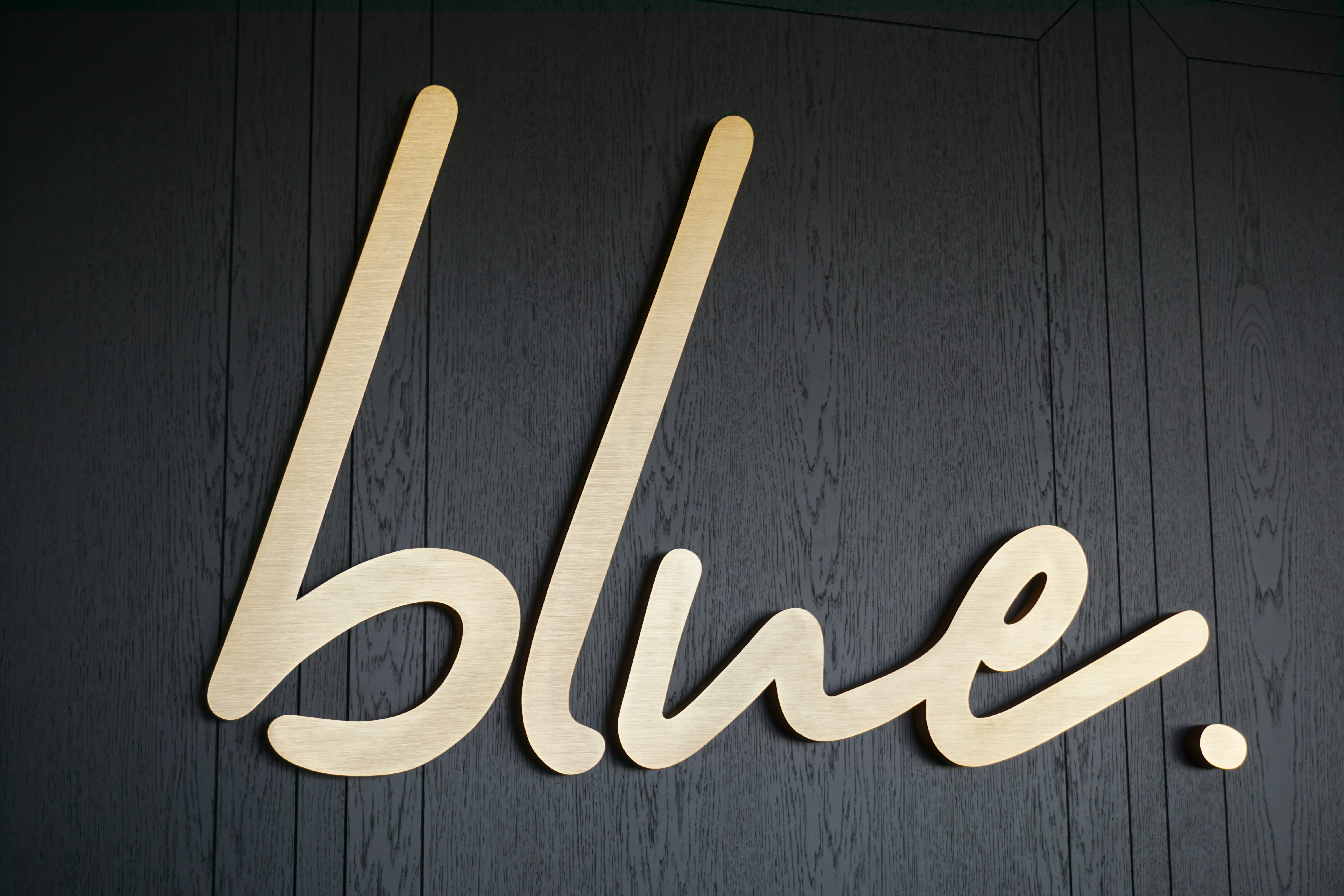 Restaurant Blue in de KLM Crowne Lounge op Schiphol